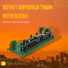 Soviet Armored Train With Scene Moc 89538