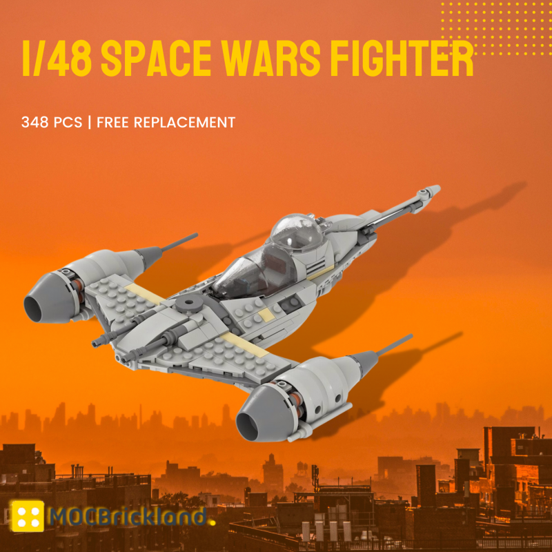 MOCBRICKLAND MOC-115255 1/48 Space Wars Fighter