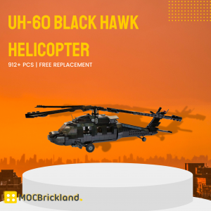 Uh 60 Black Hawk Helicopter Moc 60106