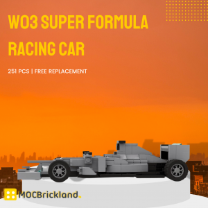 W03 Super Formula Racing Car Moc 103652