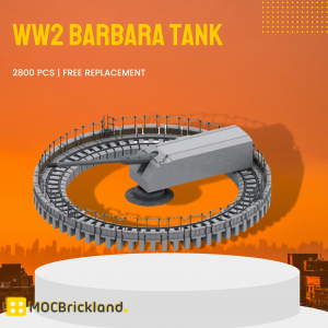 Ww2 Barbara Tank Moc 89536