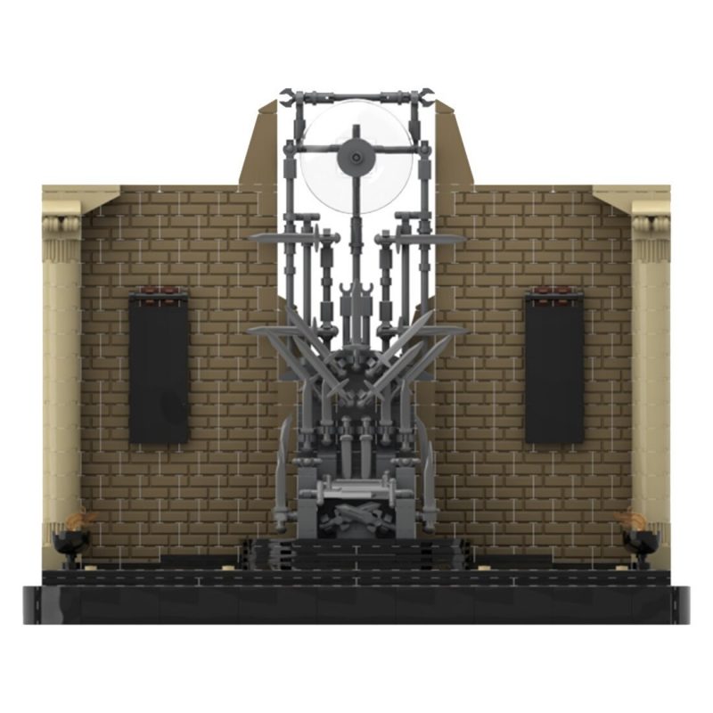 MOCBRICKLAND MOC-124630 Iron Throne Diorama