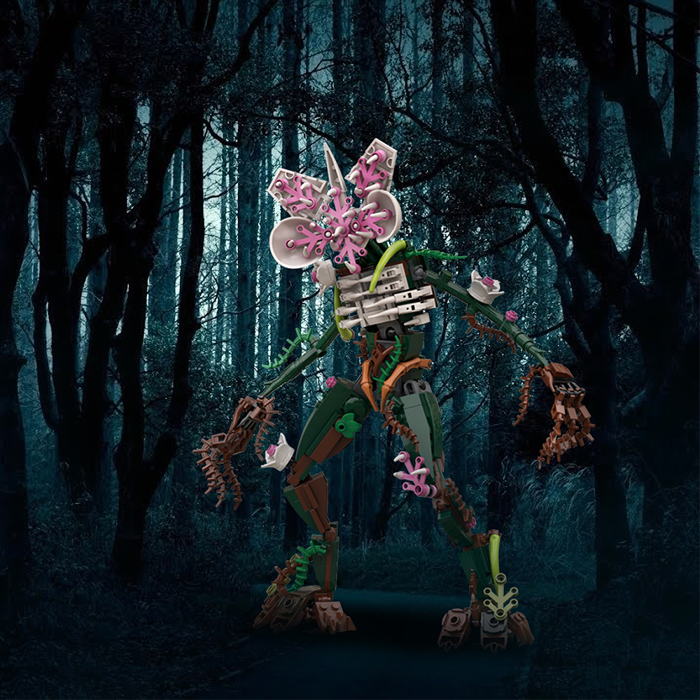 MOCBRICKLAND MOC-89568 Stranger Things Demogorchid Monster 