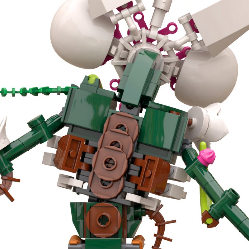 MOCBRICKLAND MOC-89568 Stranger Things Demogorchid Monster 