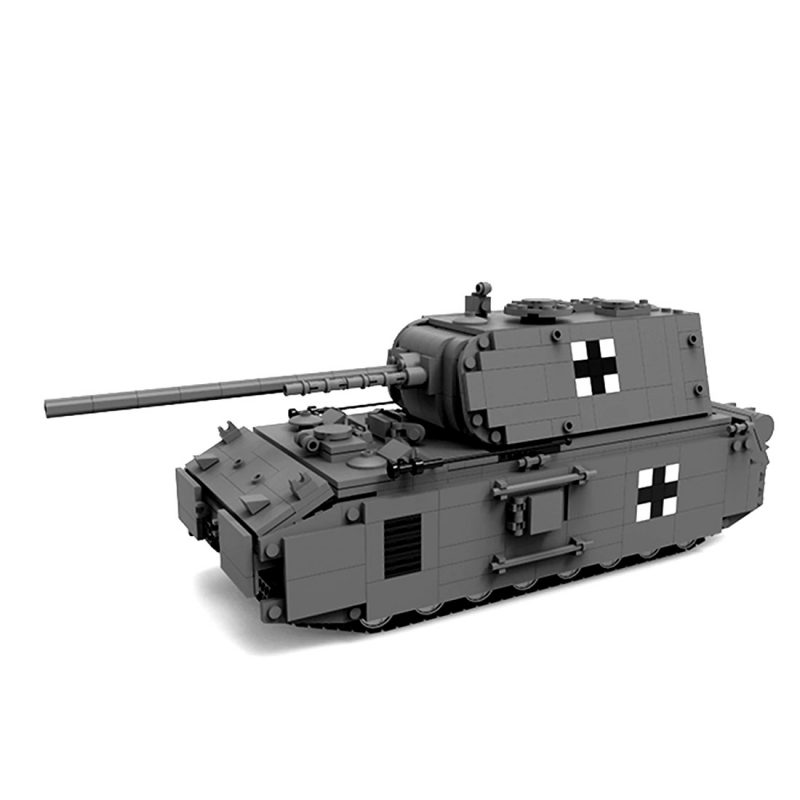 MOCBRICKLAND MOC-89537 Super Heavy Tank