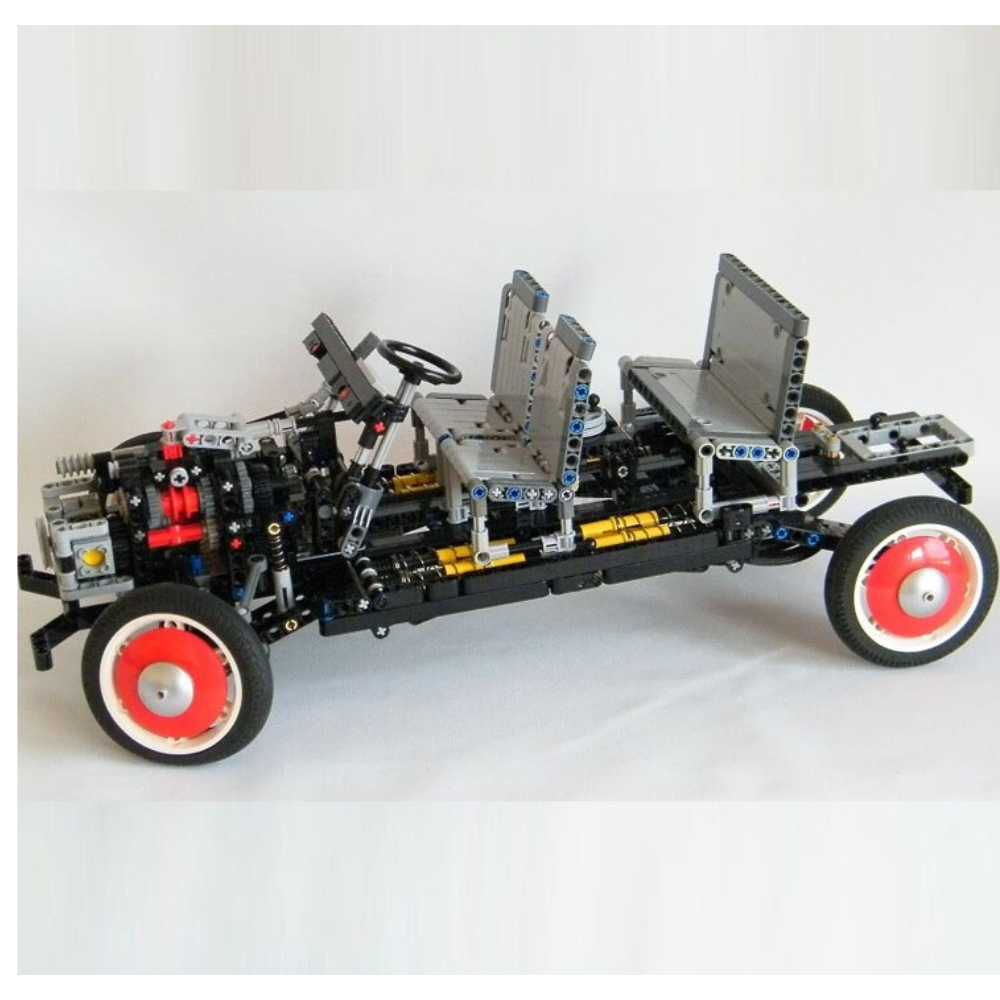 MOCBRICKLAND MOC-2909 Citroen 2CV Charleston Convertible Model