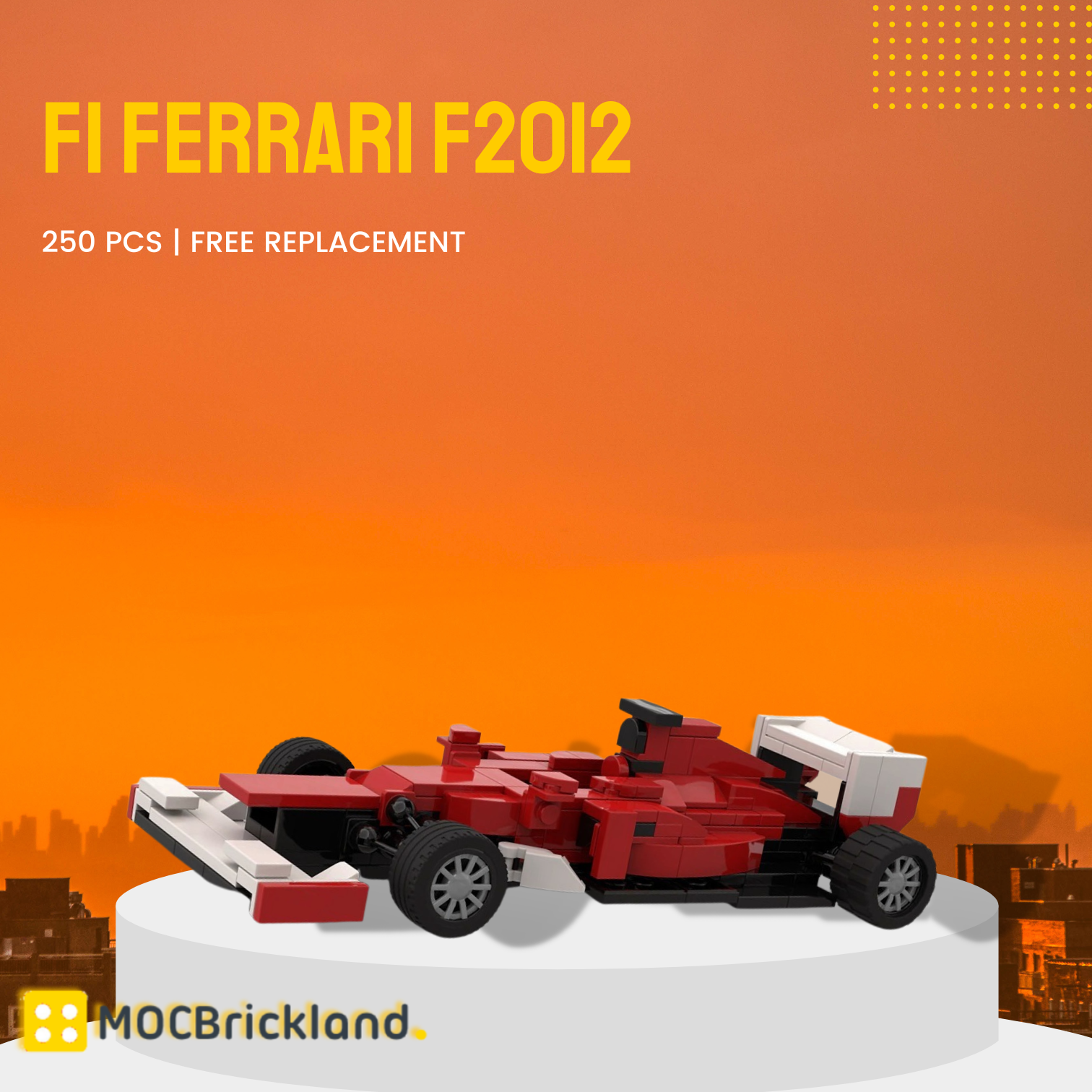MOCBRICKLAND MOC-97277 F1 Ferrari F2012