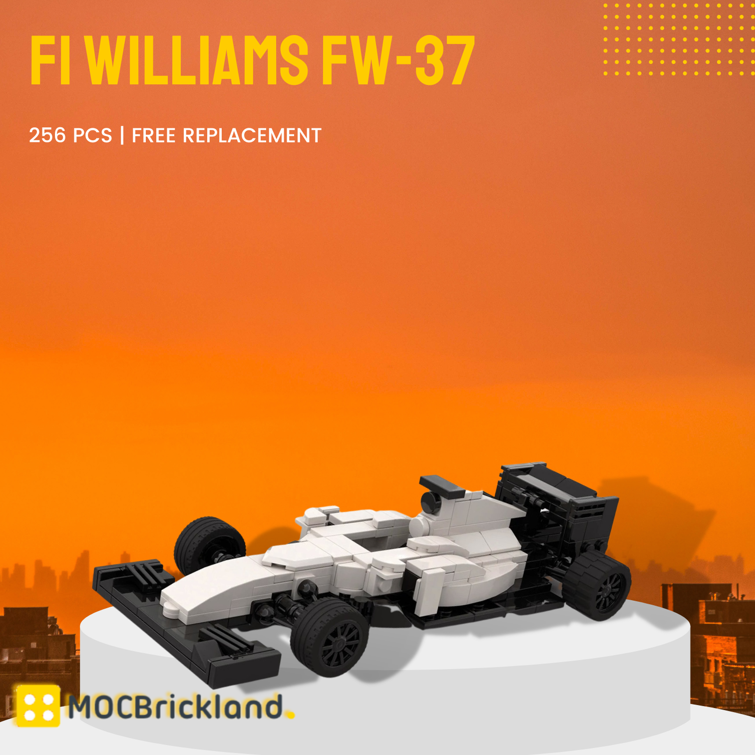 MOCBRICKLAND MOC-98825 F1 Williams FW-37