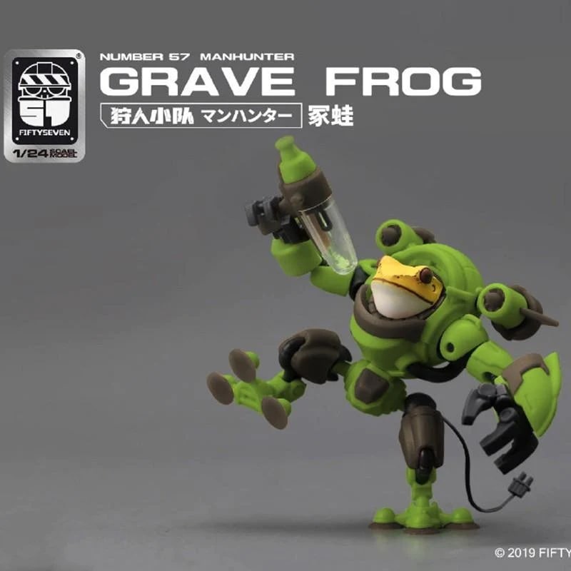 FIFTYSEVEN No 57 3 GRAVE FROG