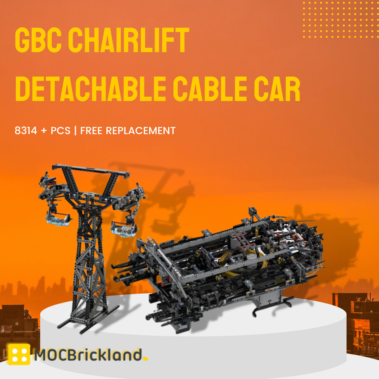 Gbc Chairlift Detachable Cable Car Moc 59230 1