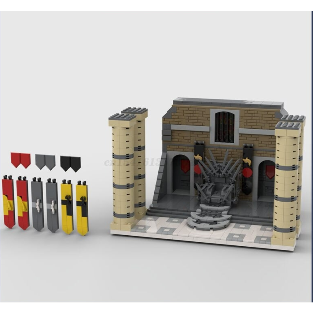 MOCBRICKLAND MOC-121511 Game of Thrones Throne Room