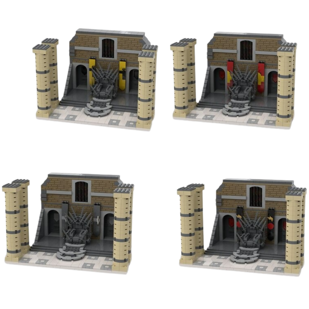 MOCBRICKLAND MOC-121511 Game of Thrones Throne Room