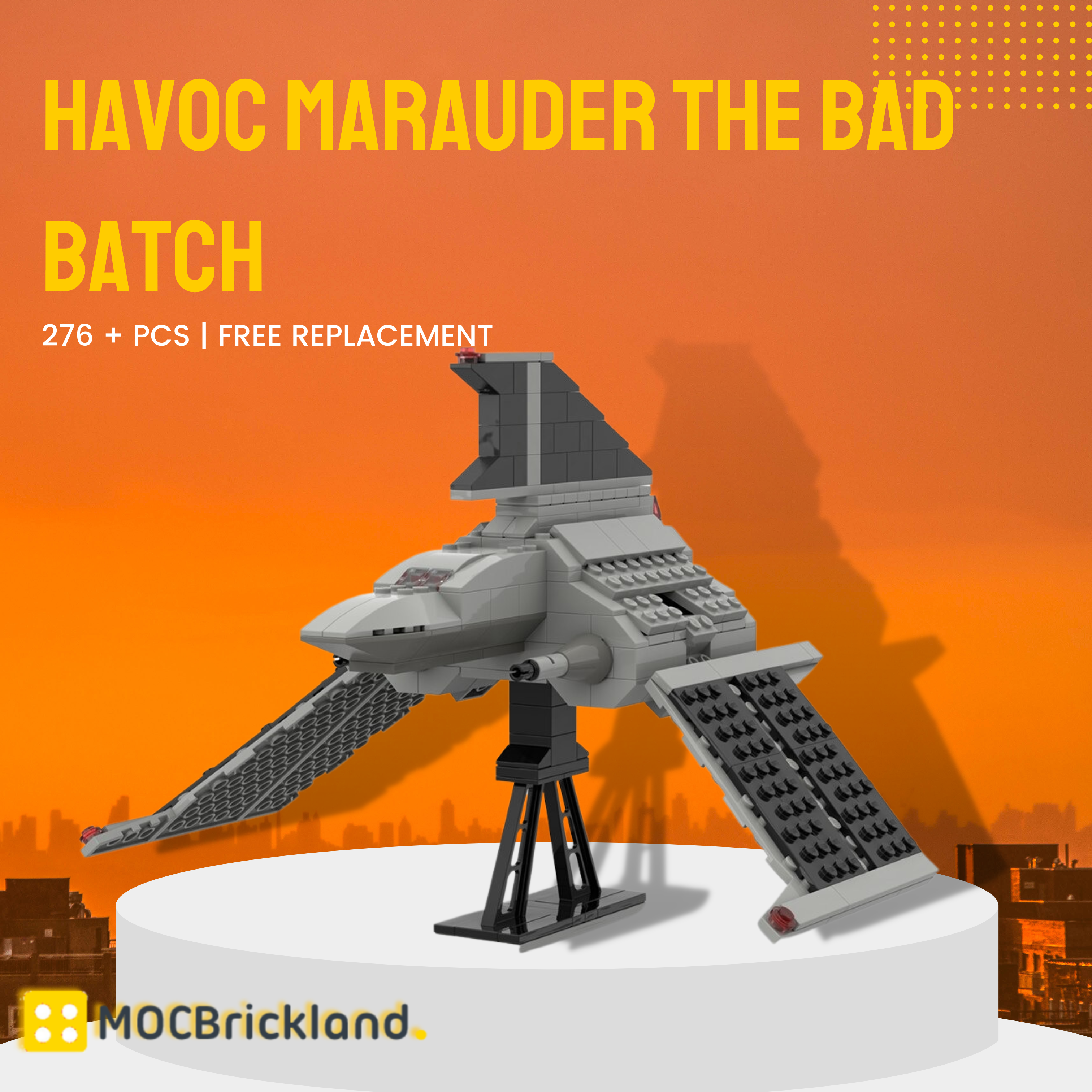 MOCBRICKLAND MOC-79141 Havoc Marauder The Bad Batch
