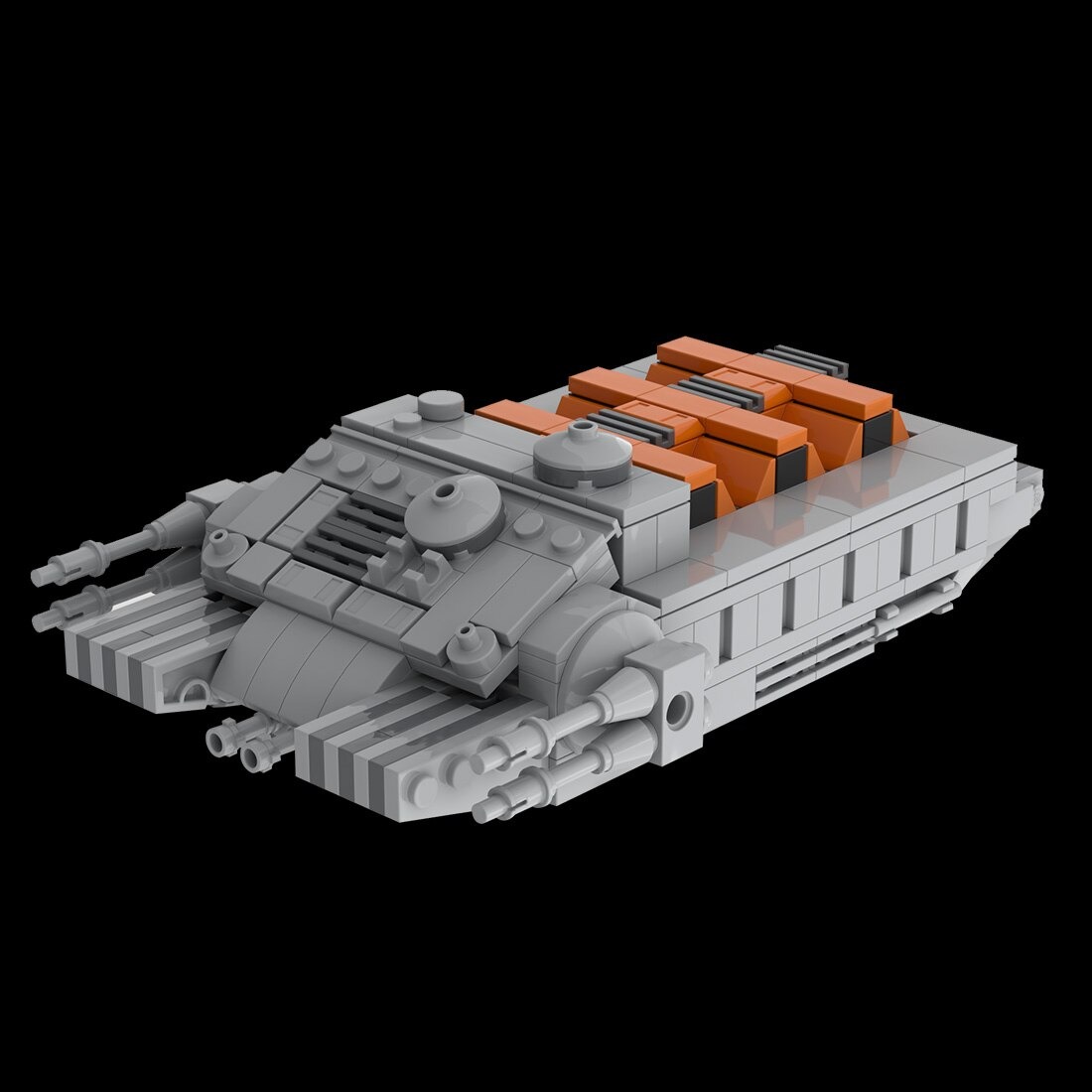 Imperial Combat Assault Tank Moc 106566 5