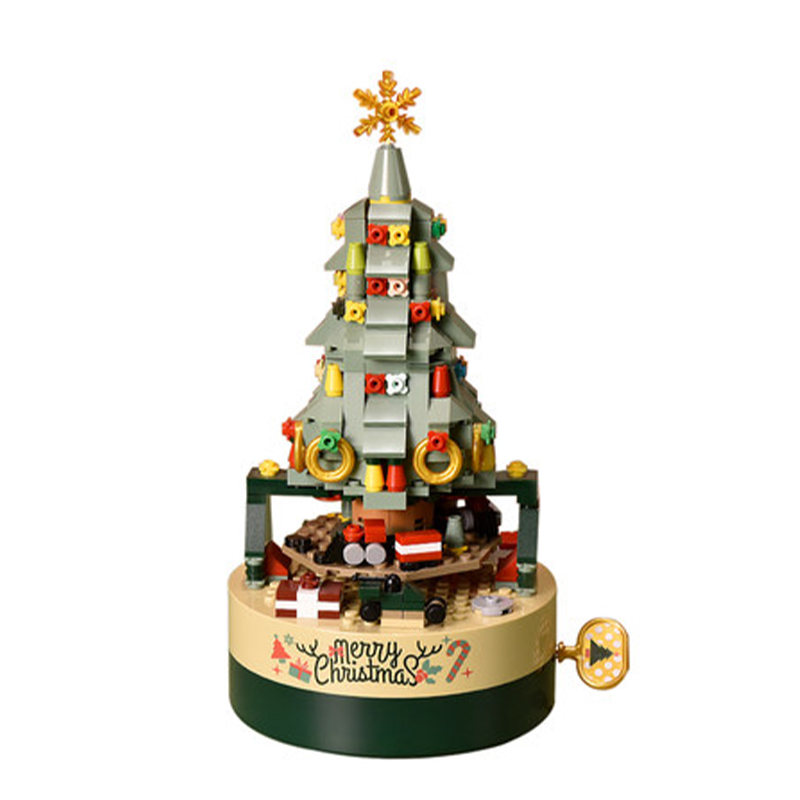 JAKI 1302 Music Box: Colorful Christmas Tree