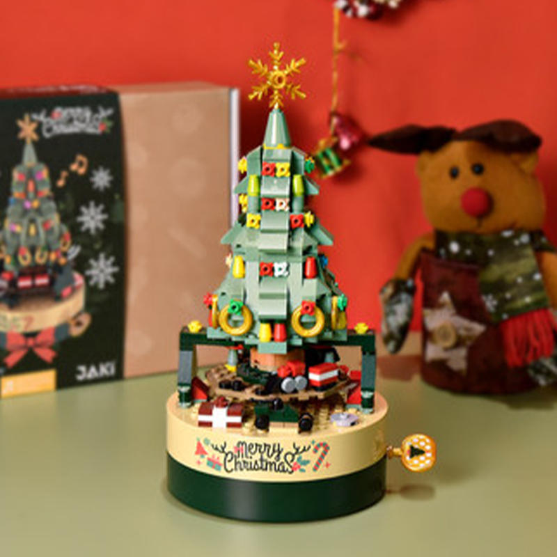 JAKI 1302 Music Box: Colorful Christmas Tree