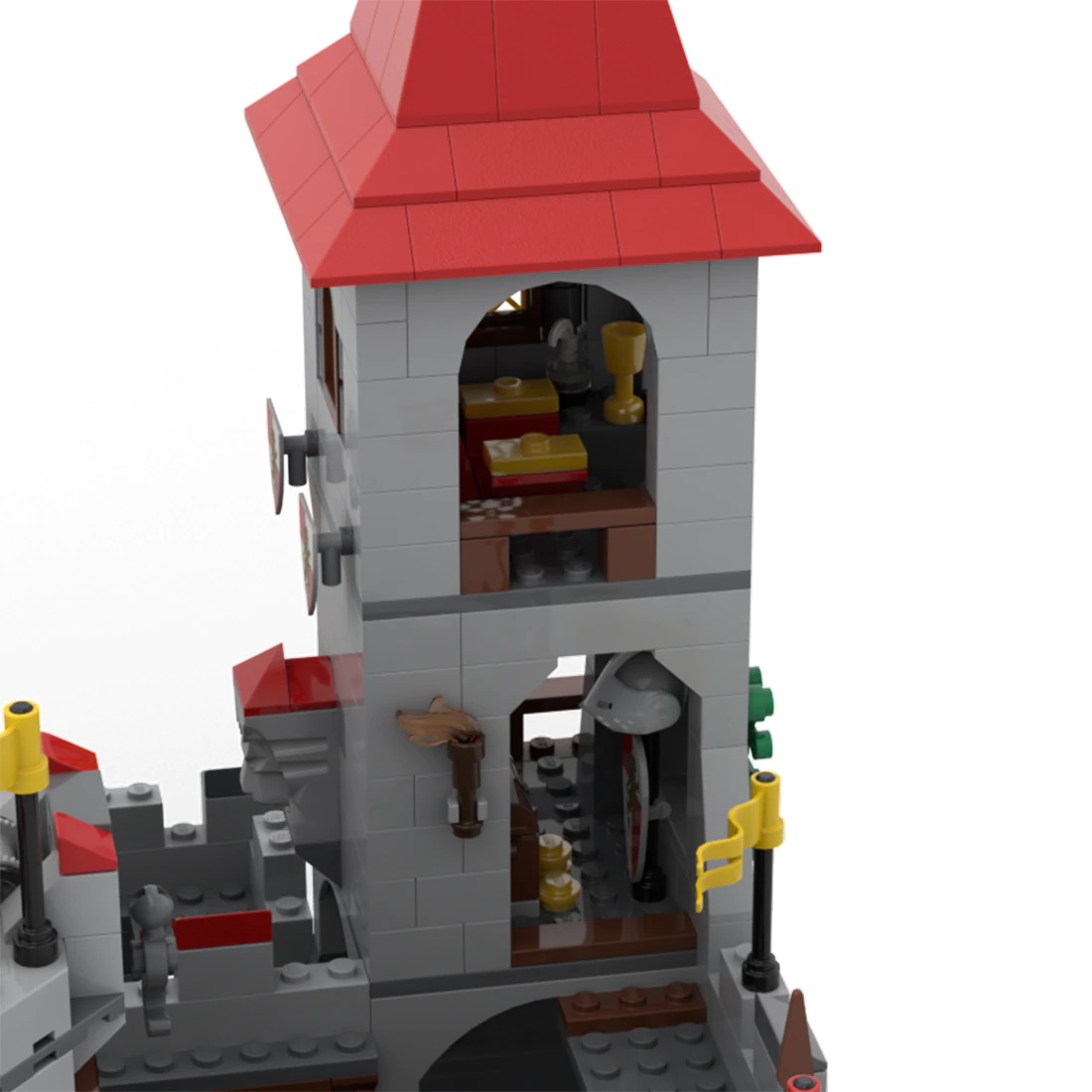 MOCBRICKLAND MOC-102994 King’s Mountain Castle from 7946