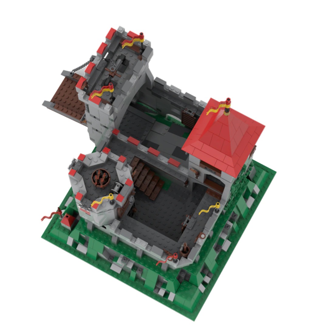 MOCBRICKLAND MOC-102994 King’s Mountain Castle from 7946