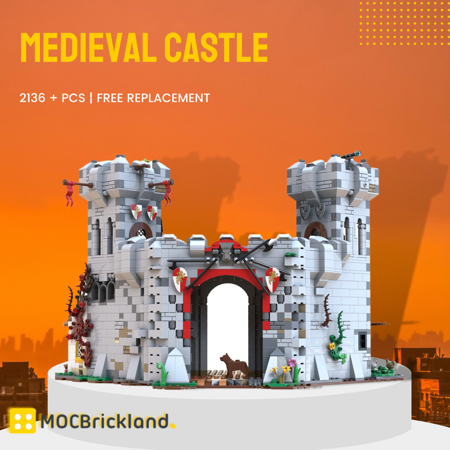 MOCBRICKLAND MOC-120736 Medieval Castle