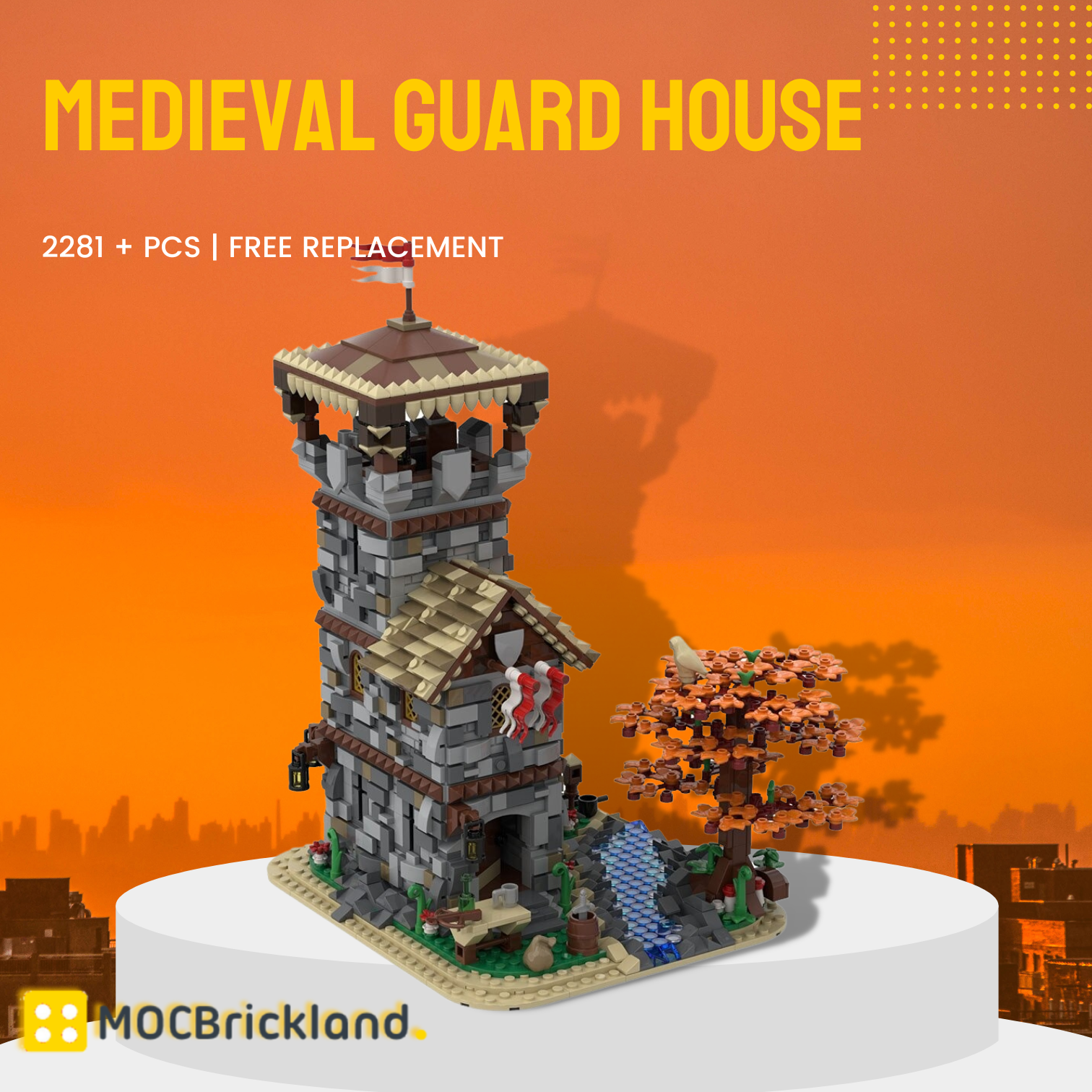 Medieval Guard House By The River Version 2.0 Moc 106523