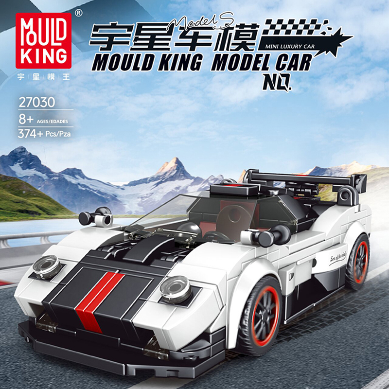 Mould King 27030 Zonda No.Wind Racers Car