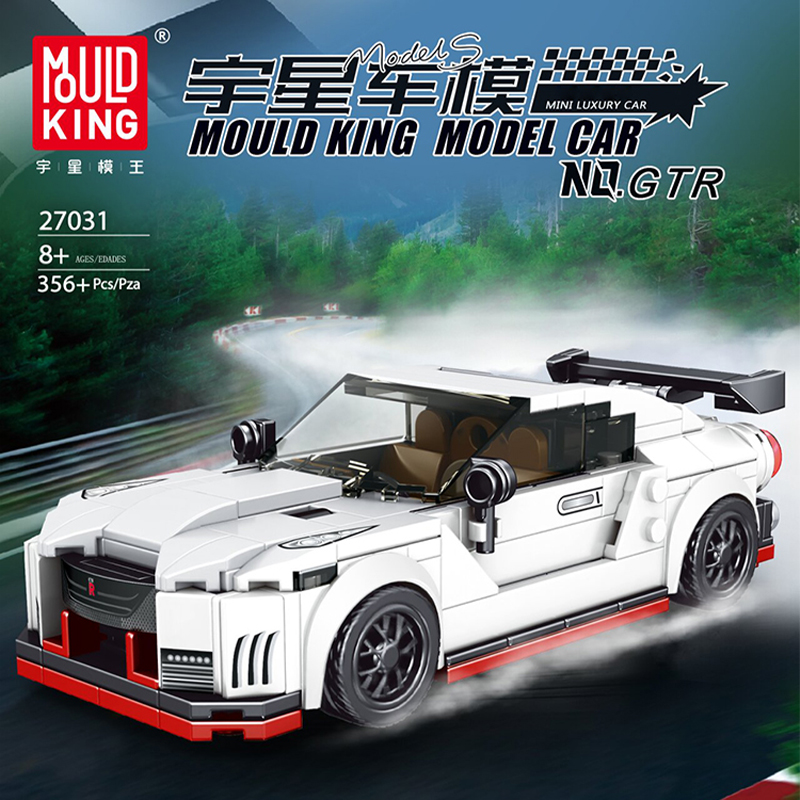Mould King 27031 GTR Racers Car
