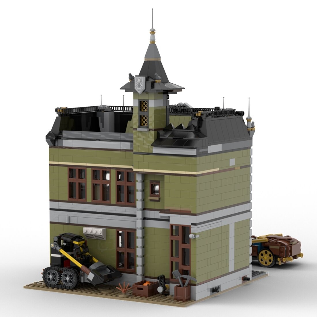 MOCBRICKLAND MOC-124106 Museum of Exploration and Adventure
