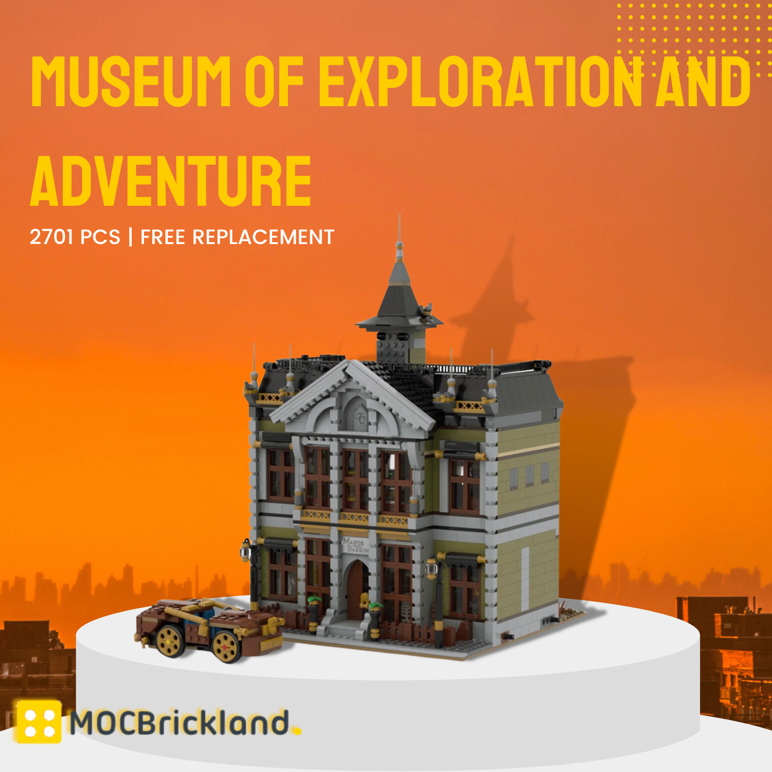 MOCBRICKLAND MOC-124106 Museum of Exploration and Adventure