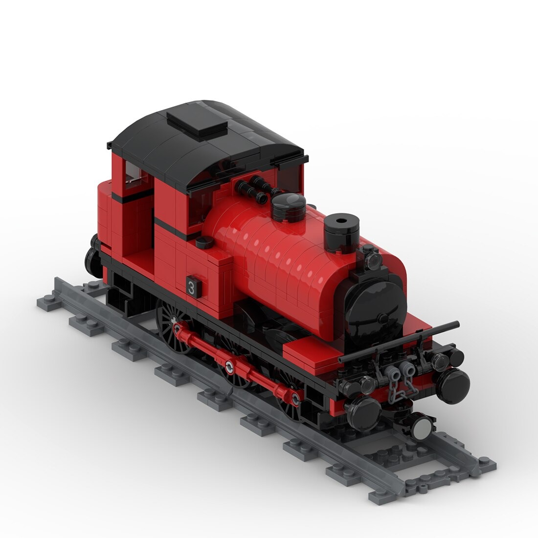 Saddle Tank Engine Train Moc 42439 2