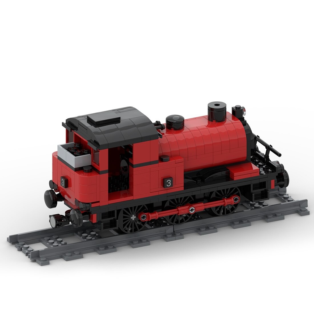 Saddle Tank Engine Train Moc 42439 3