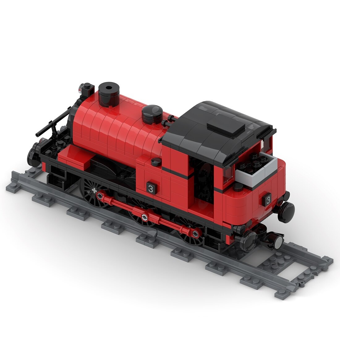 Saddle Tank Engine Train Moc 42439 4