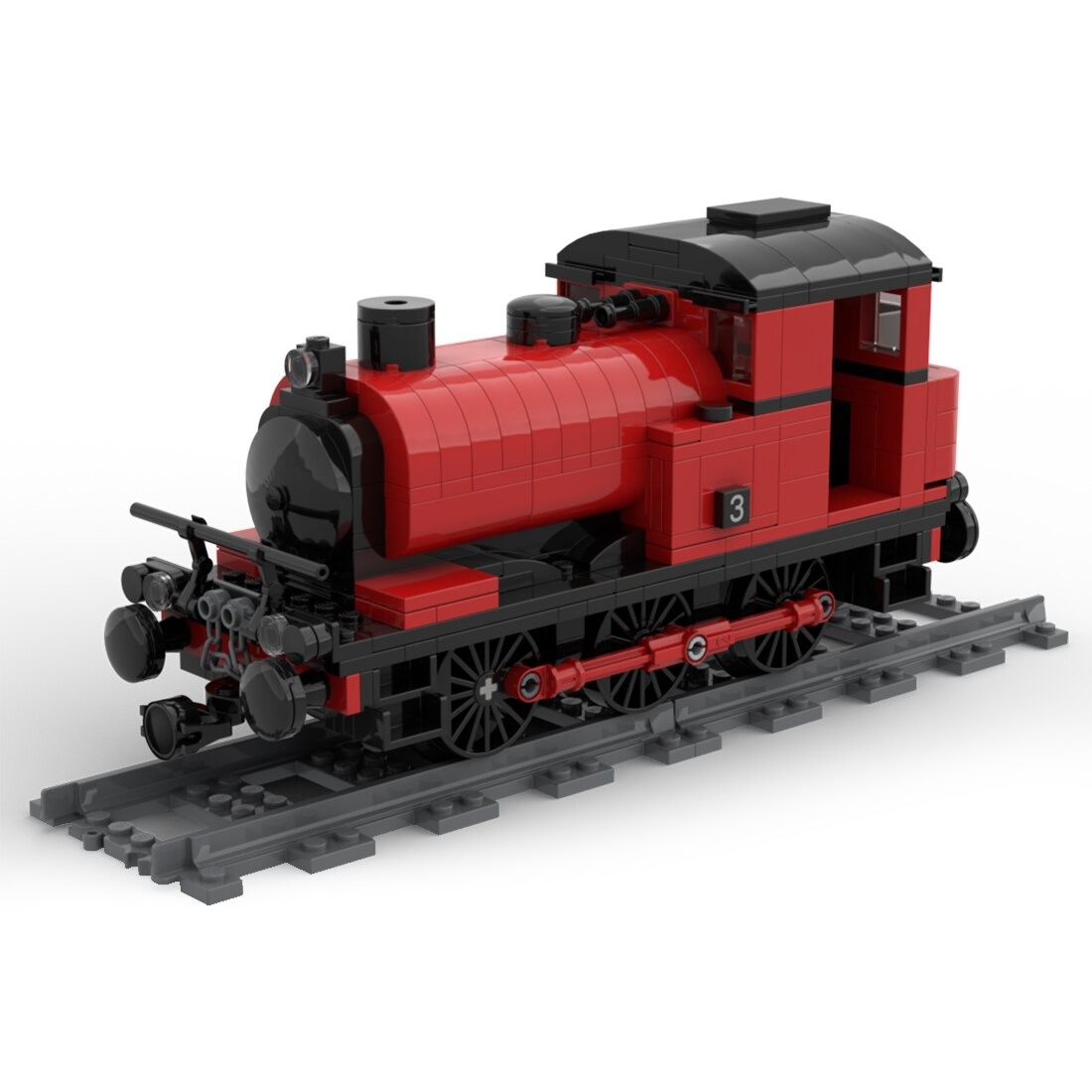 Saddle Tank Engine Train Moc 42439 5
