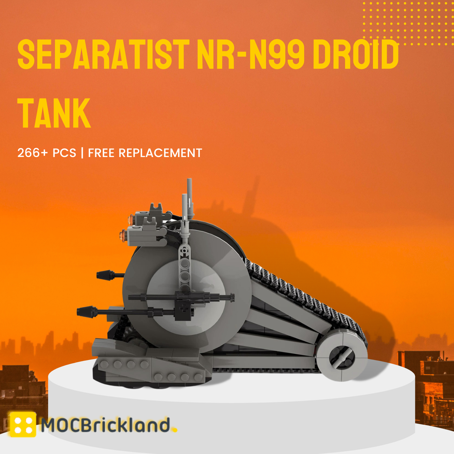 Separatist Nr N99 Droid Tank Moc 102664