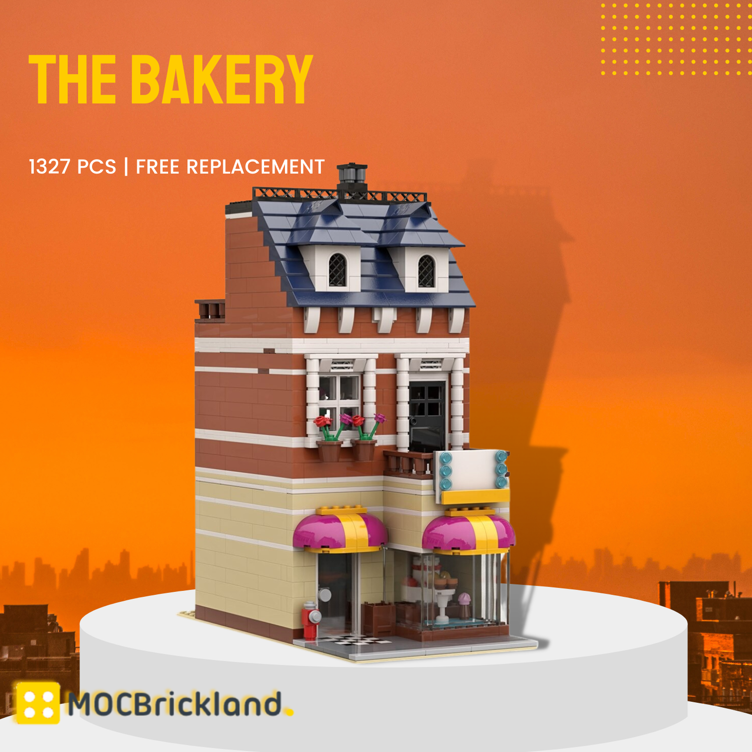 MOCBRICKLAND MOC-42207 The Bakery