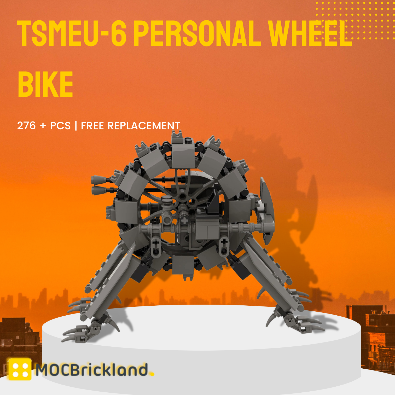 Tsmeu 6 Personal Wheel Bike Moc 103635