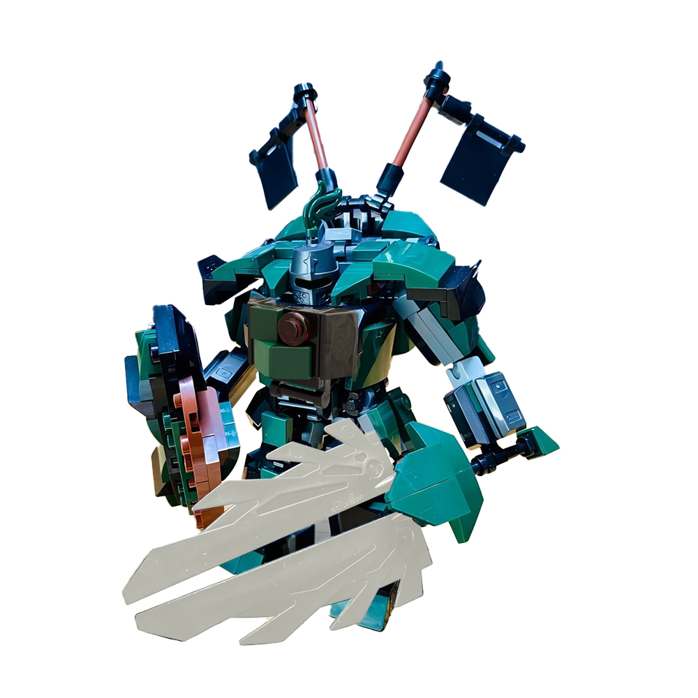 MOCBRICKLAND MOC-124685 Wing Knight Mech Suite