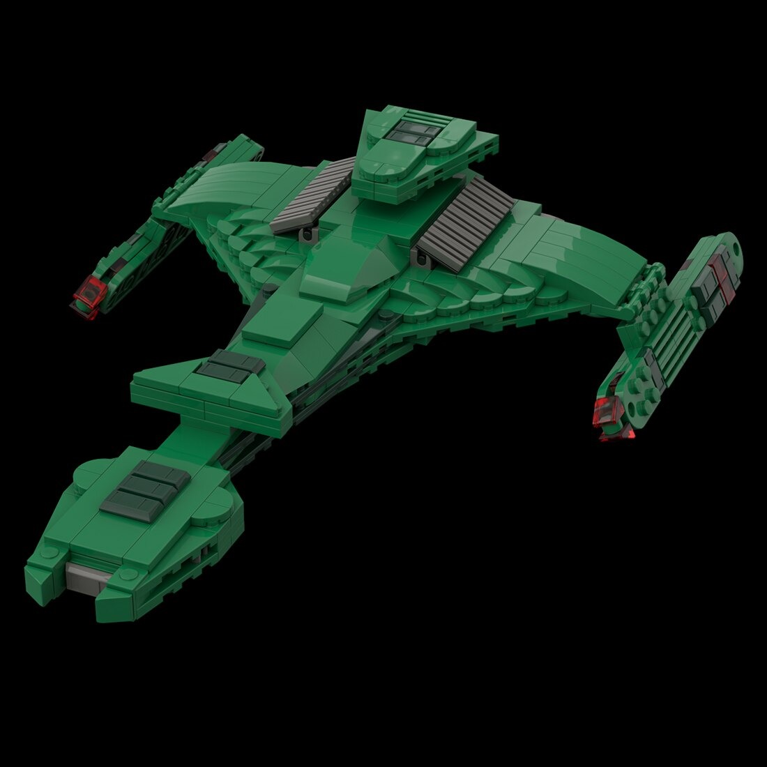 MOCBRICKLAND MOC-112682 Klingon Vor’cha