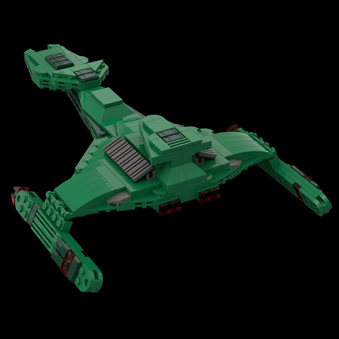 MOCBRICKLAND MOC-112682 Klingon Vor’cha