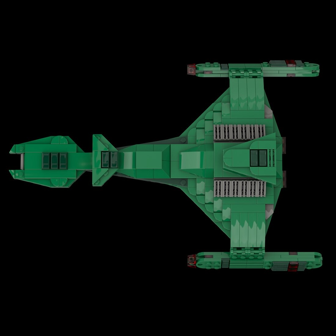 MOCBRICKLAND MOC-112682 Klingon Vor’cha