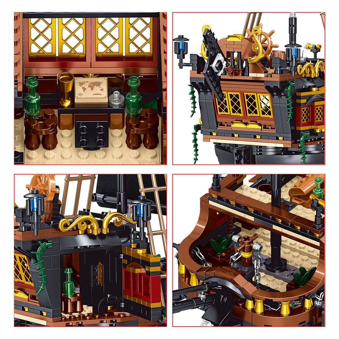 MOCBRICKLAND MOC-89526 Pirate Ship