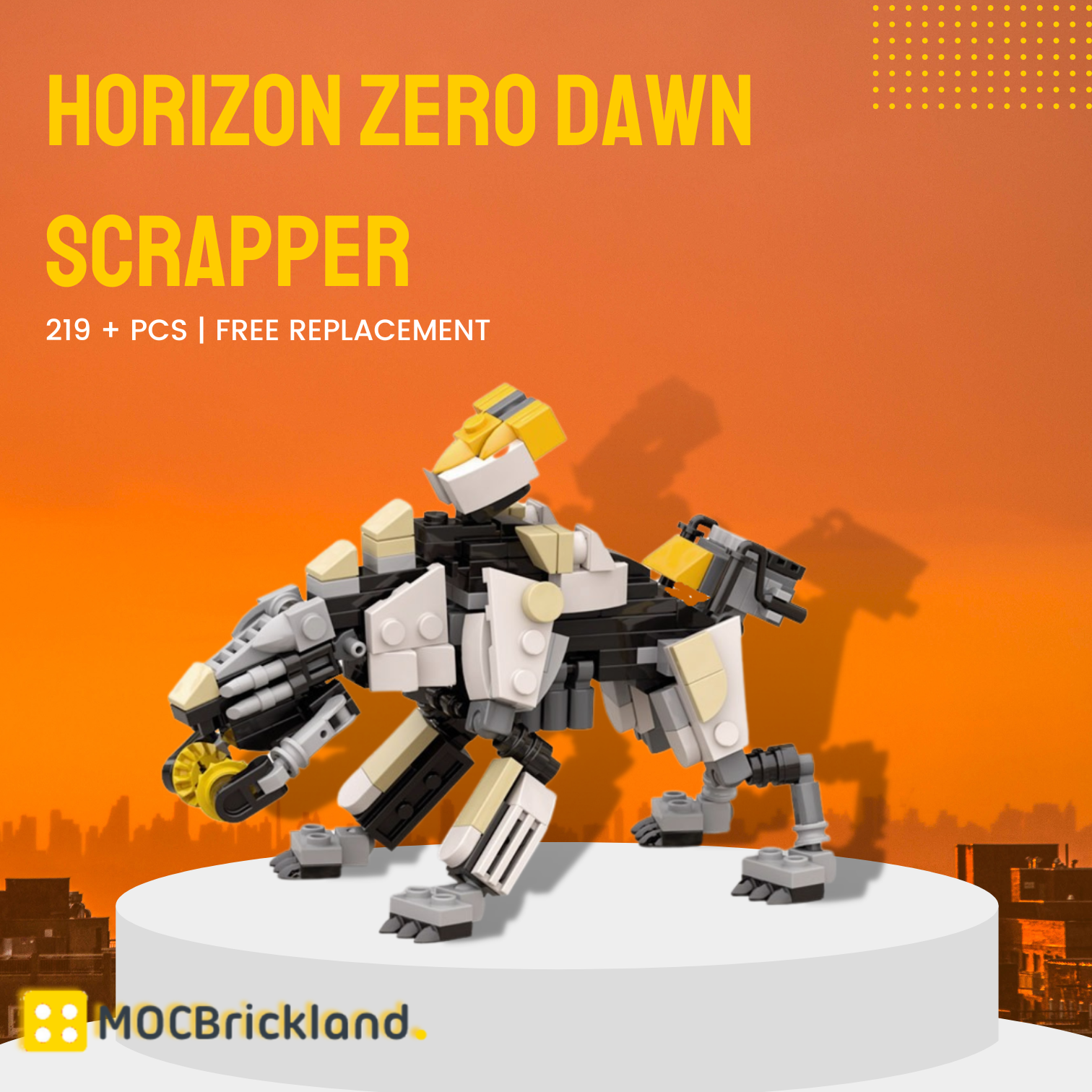 Horizon Zero Dawn Scrapper Moc 89508