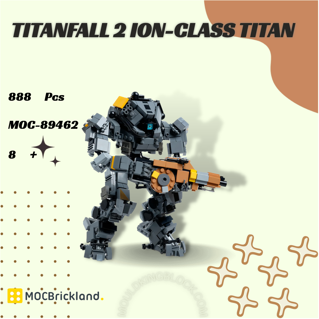 MOC Factory Movies and Games 89248 Titanfall 2 Ion-class Titan