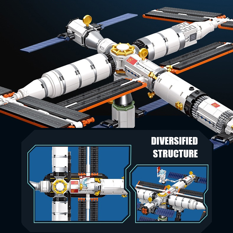 Jiestar 58006 Space Model Tiangong Space Station 3.jpg