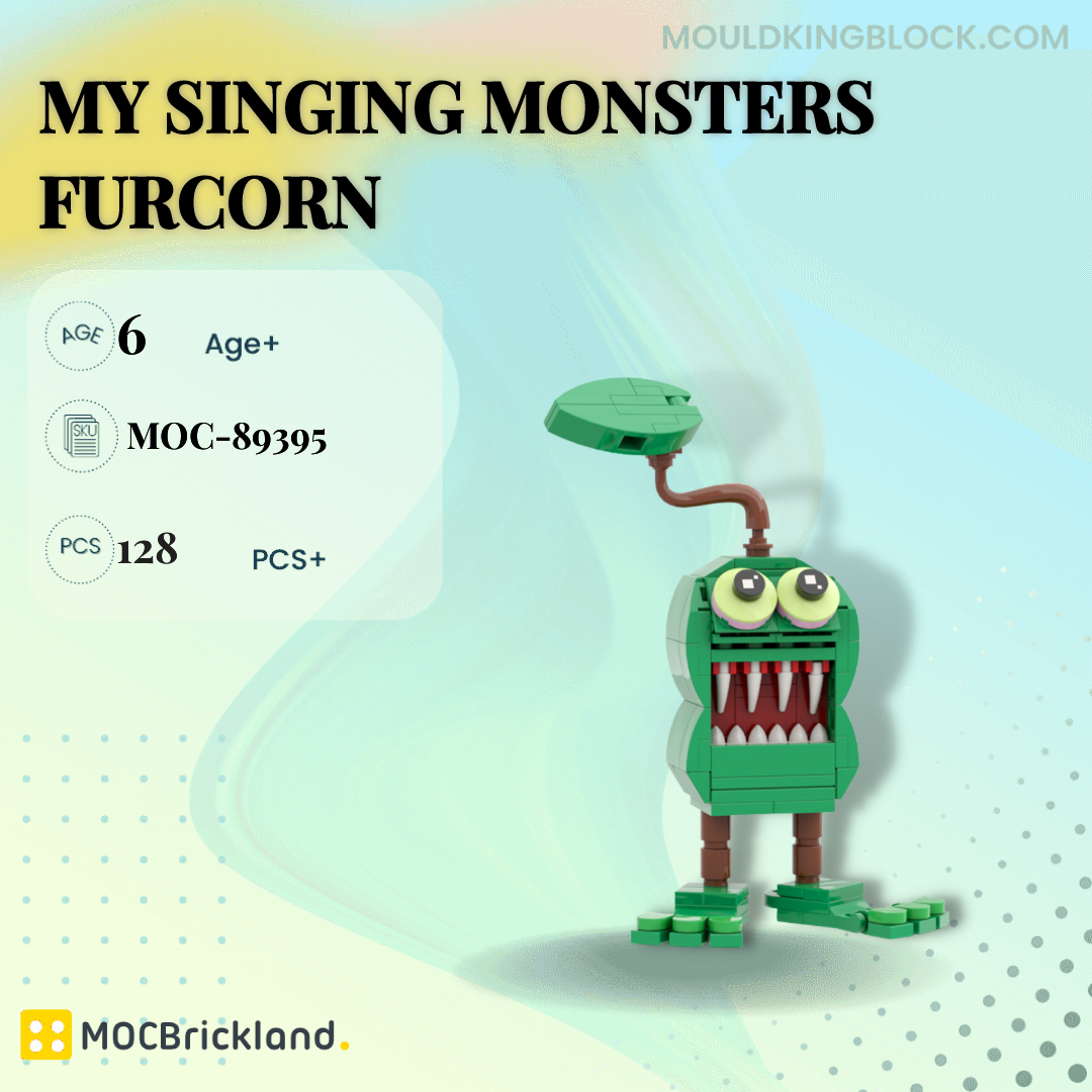 MOC Factory™ 89394 My Singing Monsters Wubbox brick set
