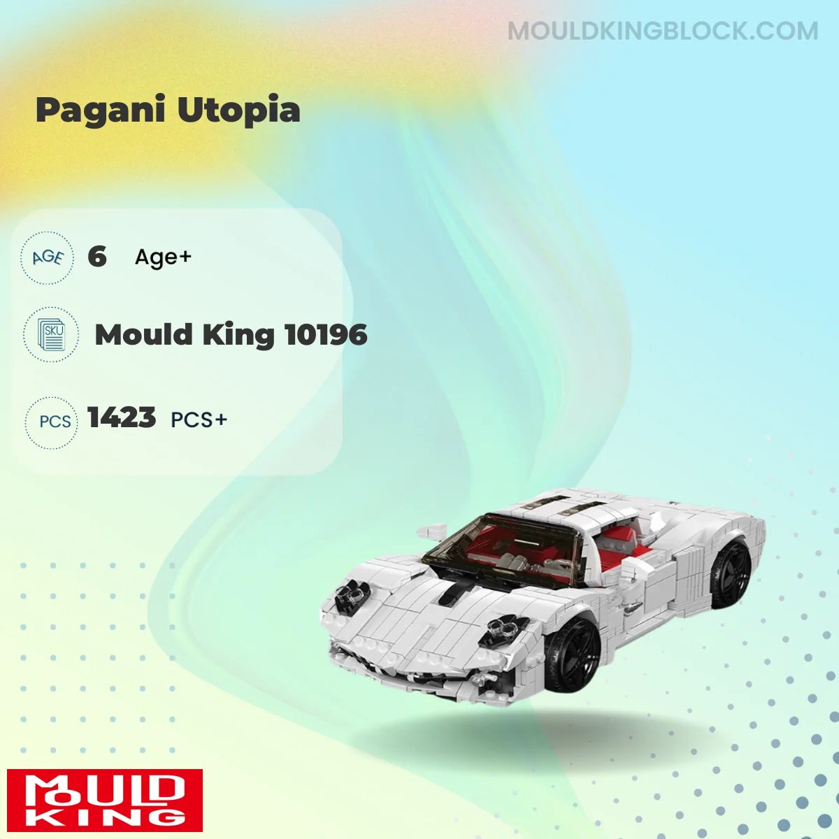 MOULD KING 10196 Pagani Utopia Building Block