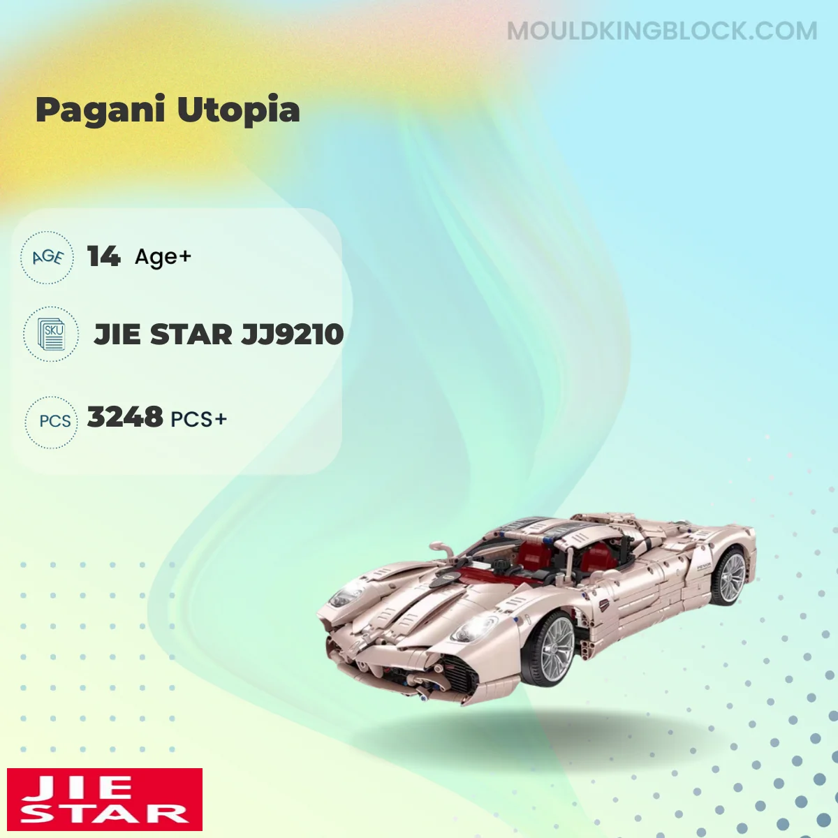 JIESTAR JJ9210 Pagani Utopia Building Block