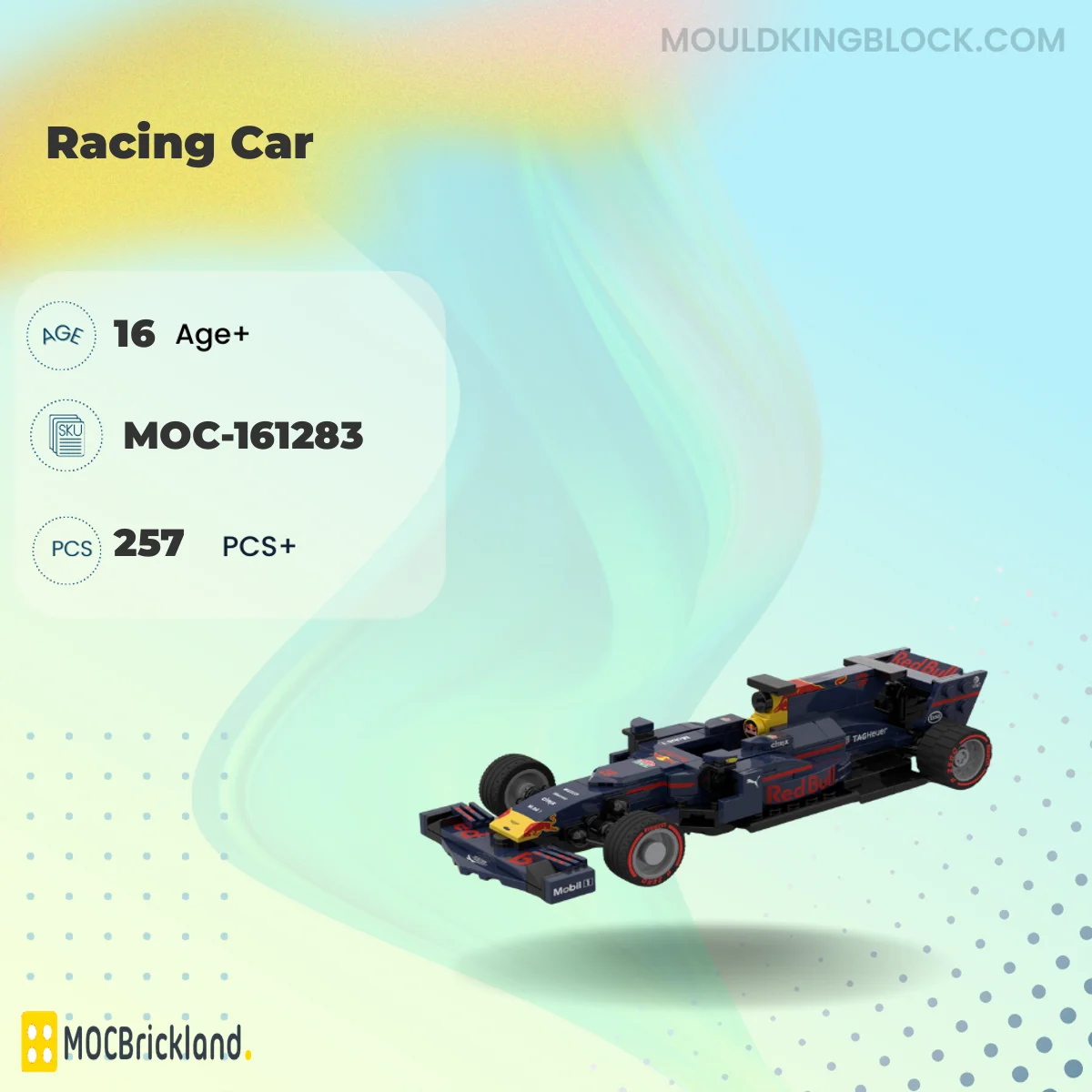 MOCBRICKLAND 161283 Racing Car Building Block