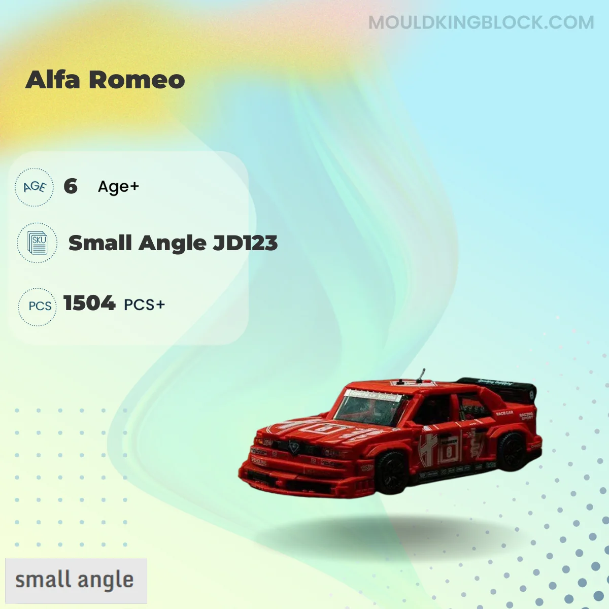 Small Angle JD123 Alfa Romeo‌‌ Building Block